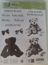 REDUCED Retired Stampin' Up Photopolymer Stamps - USED