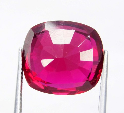 Natural Ruby 16.80 Ct Cushion Cut Red Gemstone Certified from Mozambique - Picture 6 of 6