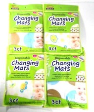 Parents Select Disposable Changing Mats Waterproof 3 ct 18 in x 13.5 in Lot Of 4