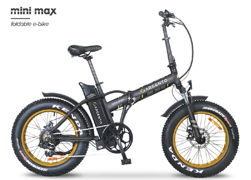 Argento Bicicletta elettrica Minimax Yellow Pieghevole 250W | eBay