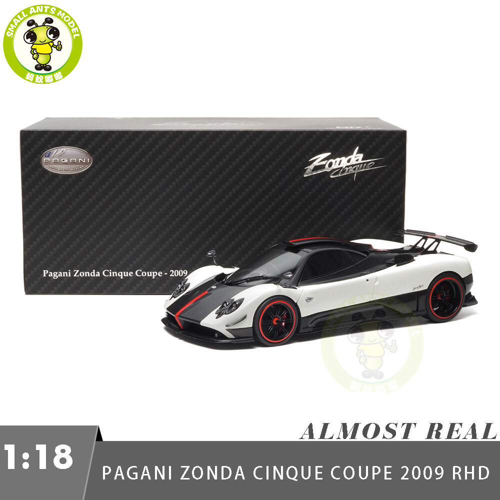 パガーニ　Pagani Cinque 1:18 1/18 PAGANI ZONDA Cinque Coupe 2009 Orange Almost Real