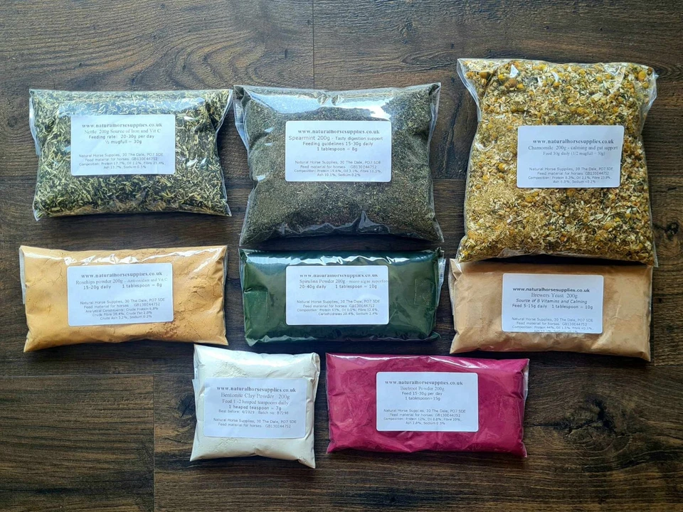 Water Buffet Bundle (9) 8 x 200g herb supplements blends horse favourites - Image 1 of 1