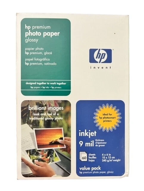 HP Inkjet Printer Photo Paper