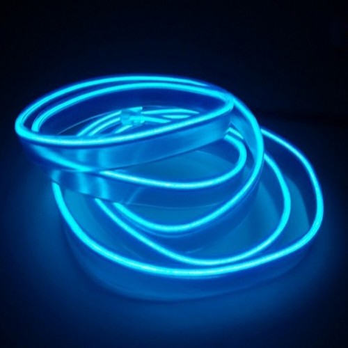 Car Interior Light Atmosphere Ambient Light Tube LED Strip Flexible Neon Lamp - Picture 12 of 18