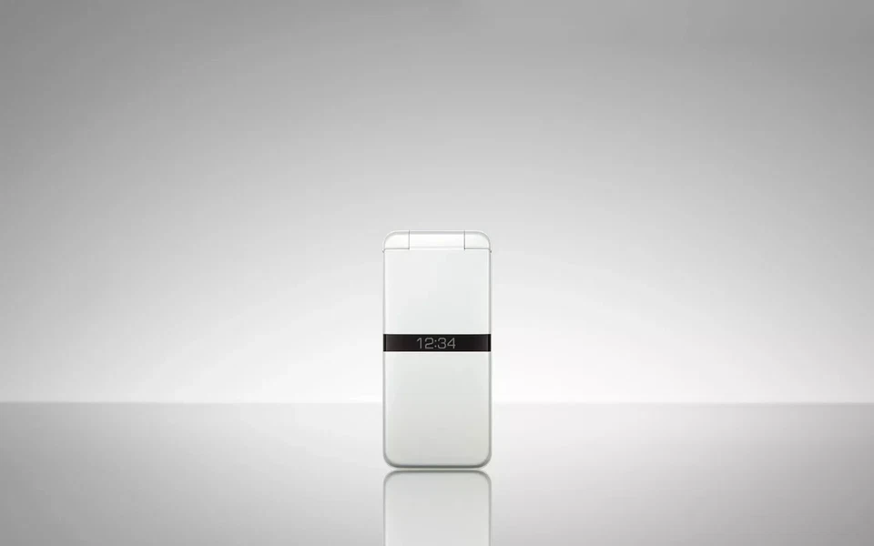 [New] KYOCERA DIGNO KY-42C KEITAI ANDROID FLIP PHONE UNLOCKED KY42C White Color - Image 4 of 4