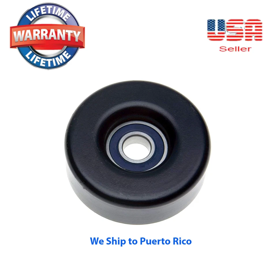 Set Belt tensioner & Idler Pulley Fit Chevy Express Van Silverado 1500 2500 3500 - Image 3 of 4