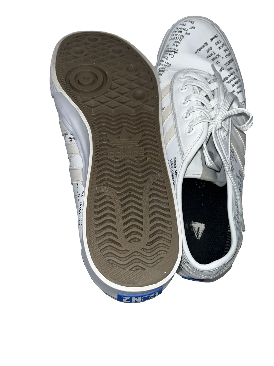 Adidas X Mark Gonzales Gonz Adi Ease White Skateboard Shoes 