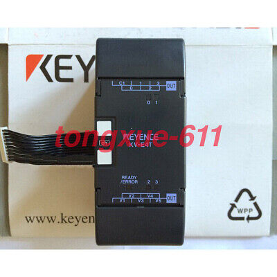 NEW KEYENCE PLC extension output module KV-E4T Via FedEx or NEW KEYENCE PLC extension output module KV-E4T Via FedEx or