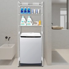 Storage Shelf, Freestanding Storage Rack, Bathroom Rack for Washing Machine