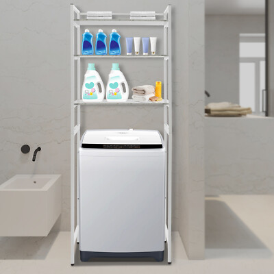 #ad Over The Washer 3 Tier Freestanding Storage Shelf Rack For Washing Machine $60.00