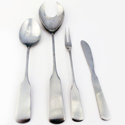 PILGRIM by WMF FLATWARE 4 Piece Serving Set NEW NEVER USED 