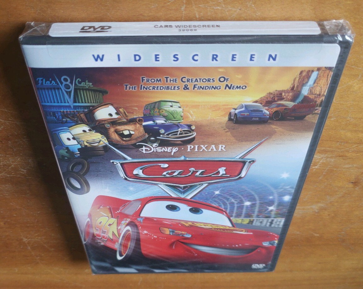 Cars (DVD, 2006) 1 original Disney Pixar animated movie film