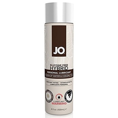 Silicone Free Hybrid Personal Warm Lubricant Water And Coconut Oil 4 Ounce