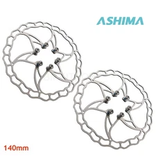 2pc 140mm 64g Ultra Light ASHIMA Ai2 Bike Bicycle Disc Brake Rotor