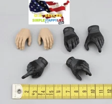 1/6 male army gloves Gun hands replacement F for Phicen Ganghood hot toys ❶USA❶