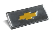 New Center Console Yellow Emblem / Fits 67-72 Chevy C/K Truck Blazer Suburban