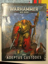 Adeptus Custodes: Codex 10th Edition - Warhammer 40k - Brand New, Sealed