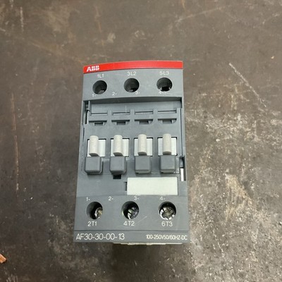 ABB AF30-30-00-13 Three Pole Contactor 100-250VAC