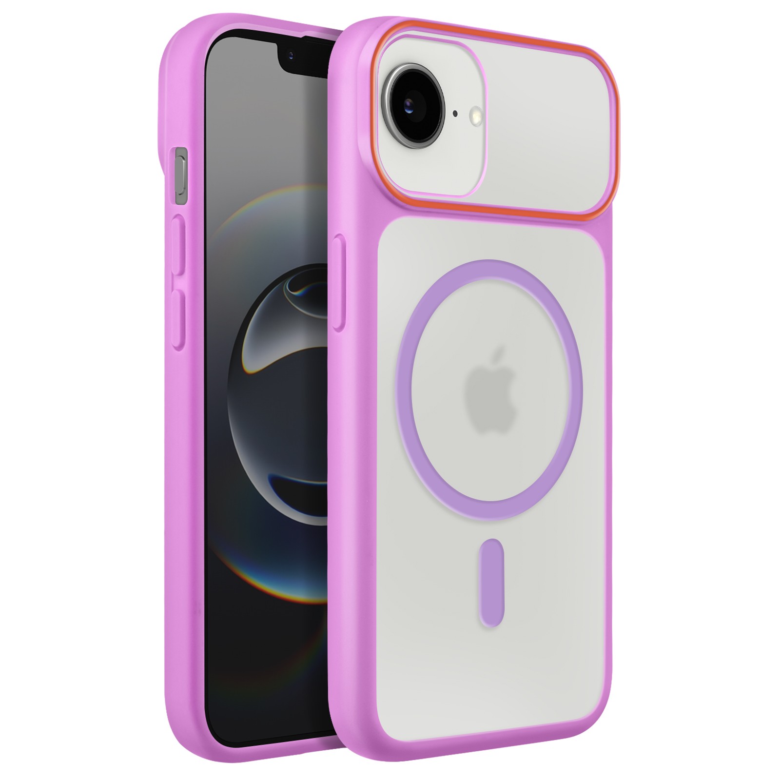 Coque iPhone 17e Avizar violette en polycarbonate rigide antichoc