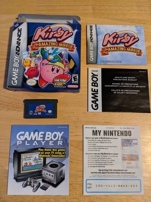 Nintendo Gameboy Advance - Kirby & the Amazing Mirror  - CIB Great Condition