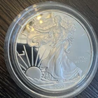 PROOF American Silver Eagle with Case - 1 oz .999 Silver Verified - 2008 - Lot X