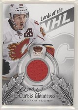 2013 Panini Crown Royale Lords of the NHL Materials Curtis Glencross #L-CG 07qr