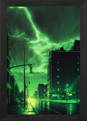 Stadt Aurora Gerahmtes Wandbild Poster Leinwanddruck Bild