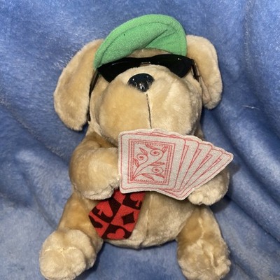 VERY RARE 2005 Kelly Toy Poker Dog Plush 