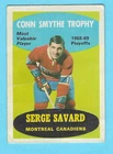 1969-70 OPC 210 Serge Savard Conn Smythe Trophy! Montreal Canadiens! EX!