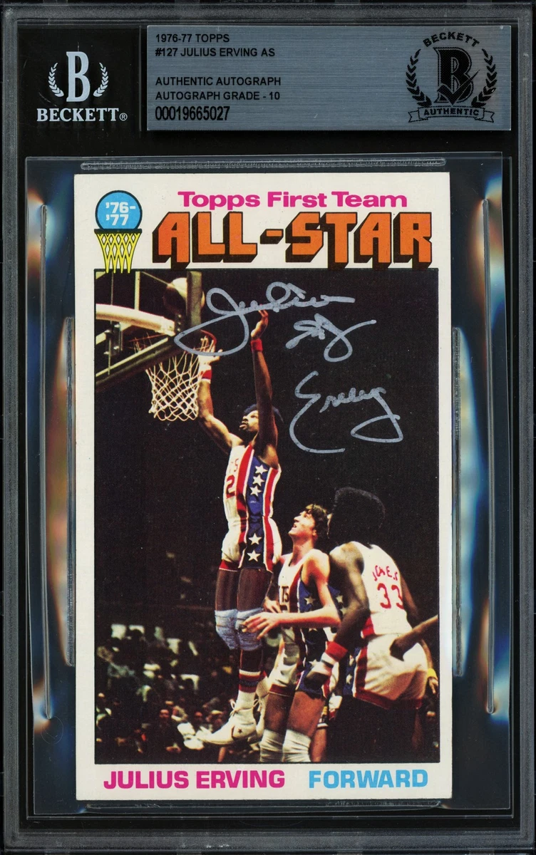 1976-77 Topps - Julius Erving #127 for sale | eBay