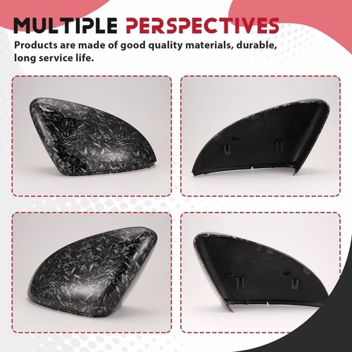 Car Carbon Pattern Side Cover for 7 MK7 7.5 GTD R GTE VII E-