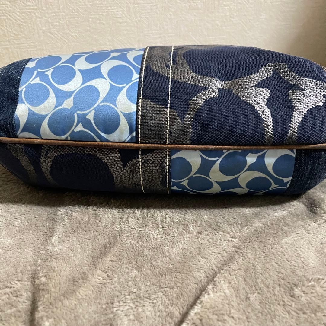 Coach Patchwork Denim Shoulder Bag Multicolor Y2K… - image 10