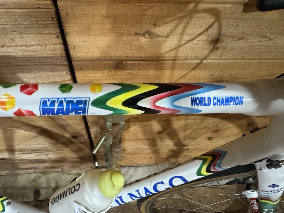 Bicicleta de Carretera Colnago C-40 en Mapai y Campeonato Mundial Colores Foto 2 de 4