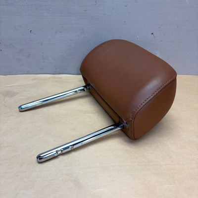2017-2019 AUDI Q7 CEDAR BROWN LH RH SIDE VALCONA LEATHER 2ND ROW HEAD REST OEM