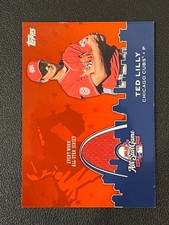 Ted Lilly 2009 Topps All-Star Game Stitches Relic Cubs