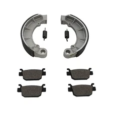 2005 - 2008 Honda TRX500 Fe Foreman 500 4X4 ES Front Brake Pads & Rear Shoes