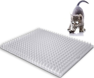 #ad 10 packs scat mat for cats 13x16 inches pet deterrent spikes indoor outdoor... $24.44