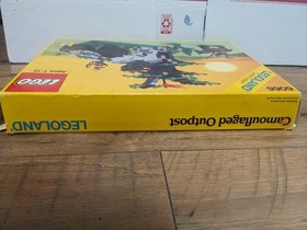 LEGO Vintage 1987 Forestmen Castle Camouflaged Outpost 6066 100% complete + box