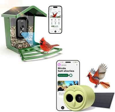 Hibird 4K Smart Bird Feeder Camera with AI ID & Slow Motion Capture