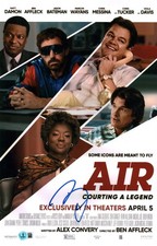 Ben Affleck Signed Autographed Air Nike W/ Matt Damon Movie 11x17 Photo BAS COA 