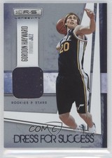 2010 Rookies & Stars Longevity Dress for Success Materials Gordon Hayward 0q0