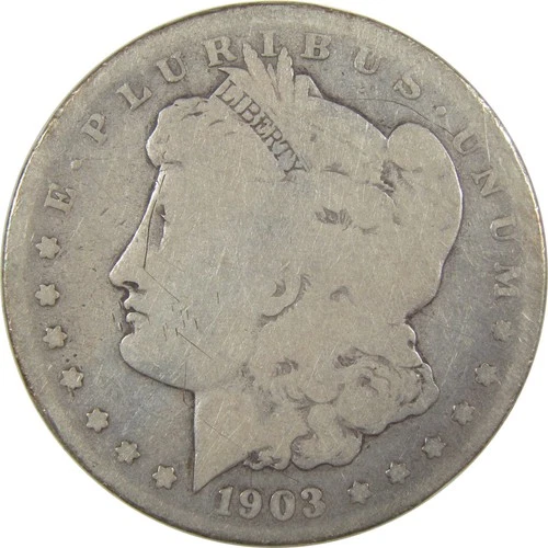 1903 S Morgan Dollar G Good Silver $1 Coin SKU:I22450