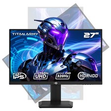 Titan P2712V 27inch Gaming Monitor Dual Mode,4K 160Hz/320Hz,HDR400,1ms Monitors