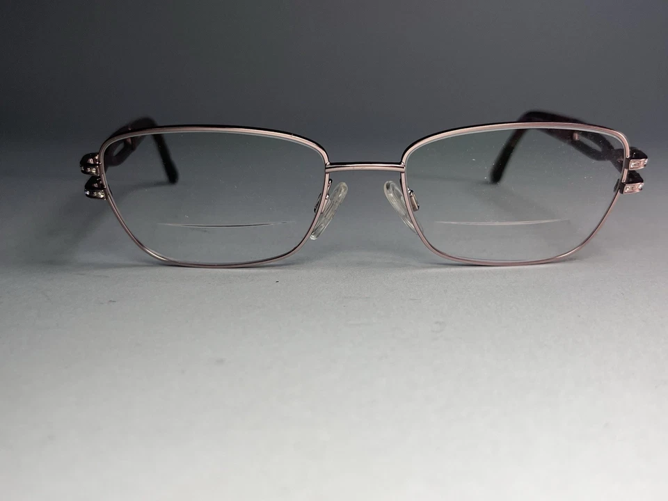 Monturas de gafas Bebe BB5173 770 ORO ROSA ojo de gato cristales de Swarovski 53-17-135 Foto 4 de 4