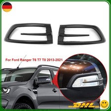 2-Tlg Spiegelblinker Abdeckung Blinker Trim für Ford Ranger 12-22 XLT Limited