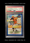 2024 Panini Prospect Edition - Paul Skenes #159 Blue Prizm /299 (RC) - PSA 10