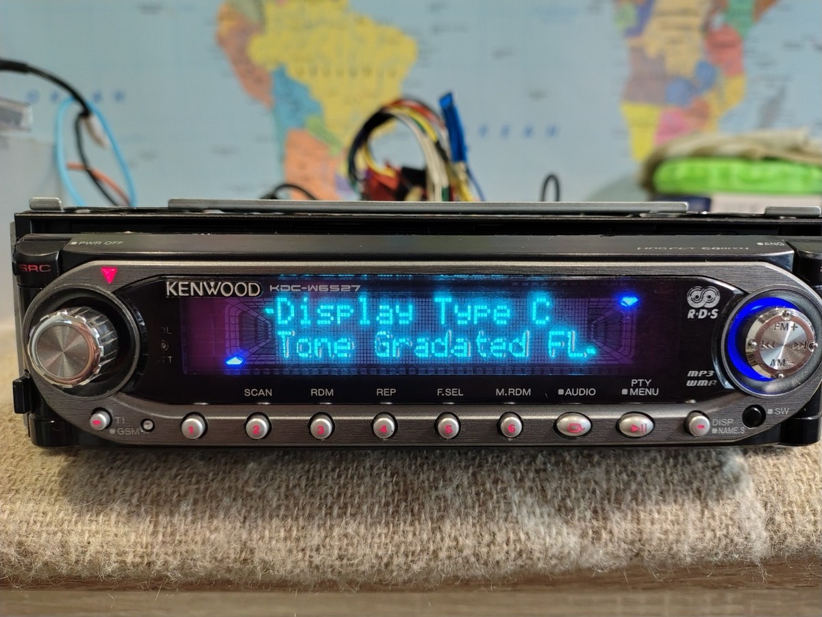 KENWOOD KDC-W6527 Car Stereo Mobile Media Station Fully Working