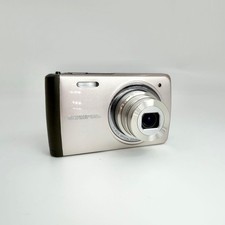 OLYMPUS STYLUS VH-410 Silver Compact Digital Camera Tested Working Japan