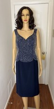 Lilli Rubin Sequin Evening Top. Vintage 1990  