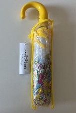 MARC JACOBS Takashi Murakami Daisy Umbrella Floral Yellow clear New
